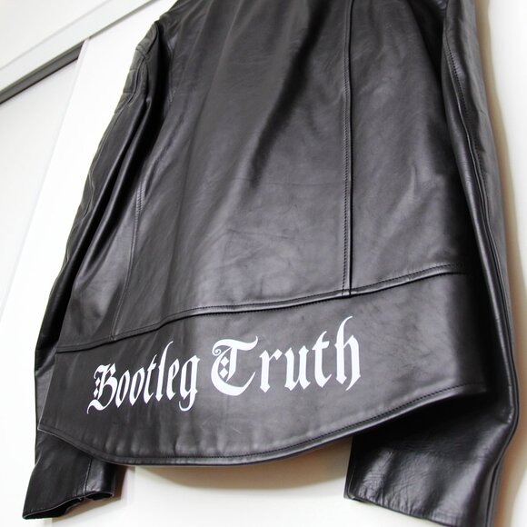 BNWT SS19 UNDERCOVER BOOTLEG TRUTH LEATHER JACKET 3 - Picture 7 of 15